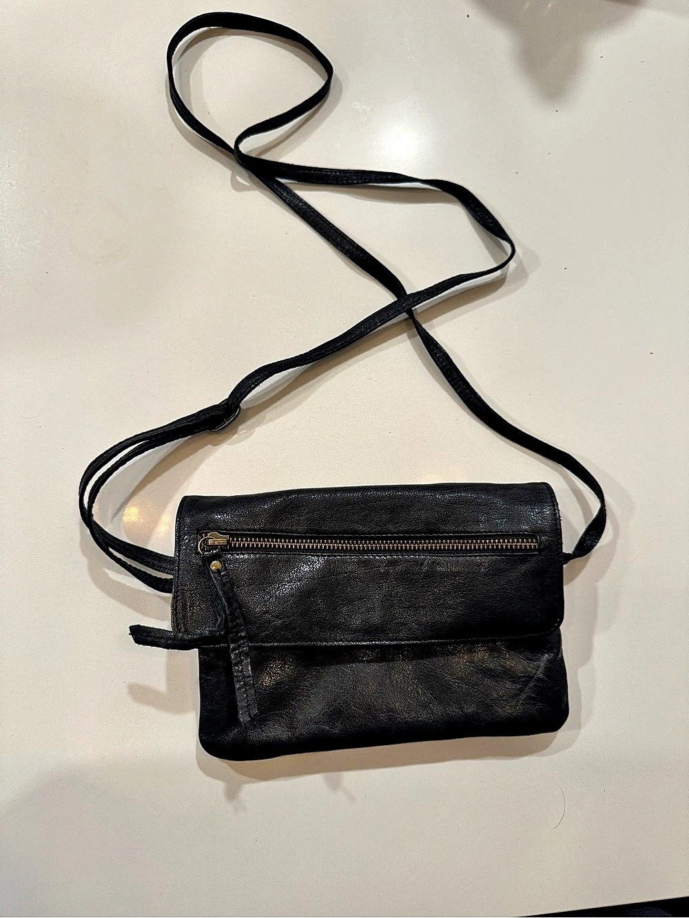 Day & Mood Black Crossbody Bag